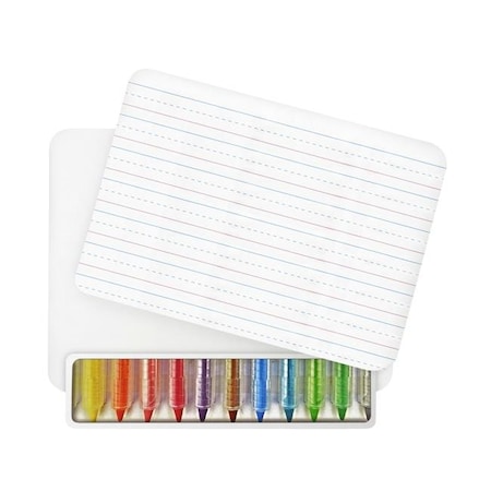 Pen2Paper The Whiteboard & Wonderstix; Assorted Colors - Set of 12 Stix PE812722